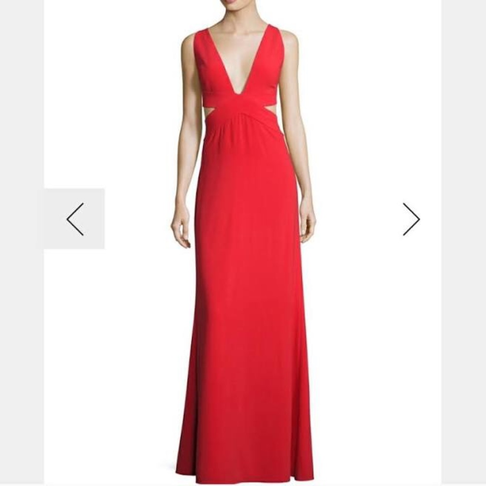 Red prom dress